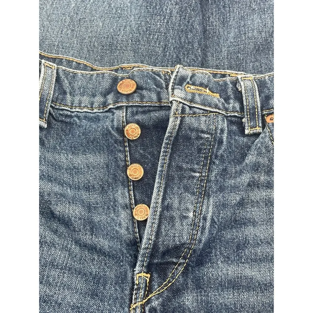 Ariat Distressed Straight Dark Wash‎ Men's Jeans Size 30